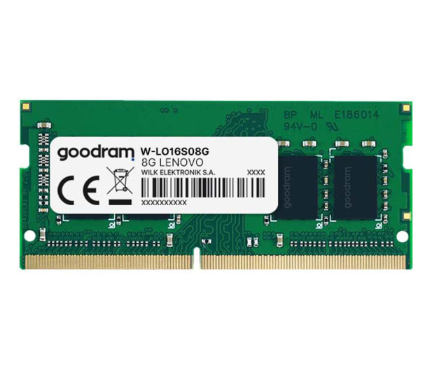 GOODRAM 8GB (1x8GB) 1600MHz CL11 dedykowana Lenovo - 692700 - zdjęcie